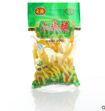 供应特卖会 精选云腌小米辣与锦带，鲜美入口，品质上乘